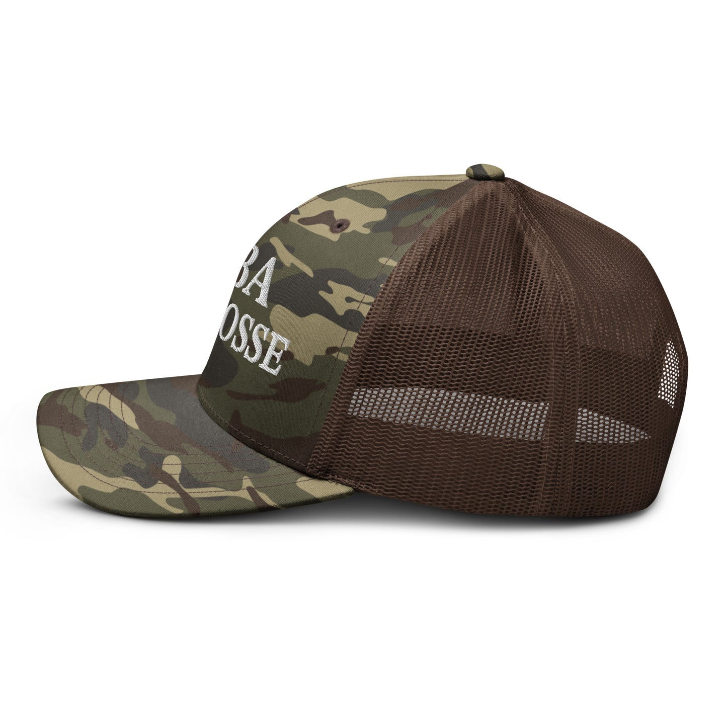 MBA Lacrosse Camouflage Trucker Hat