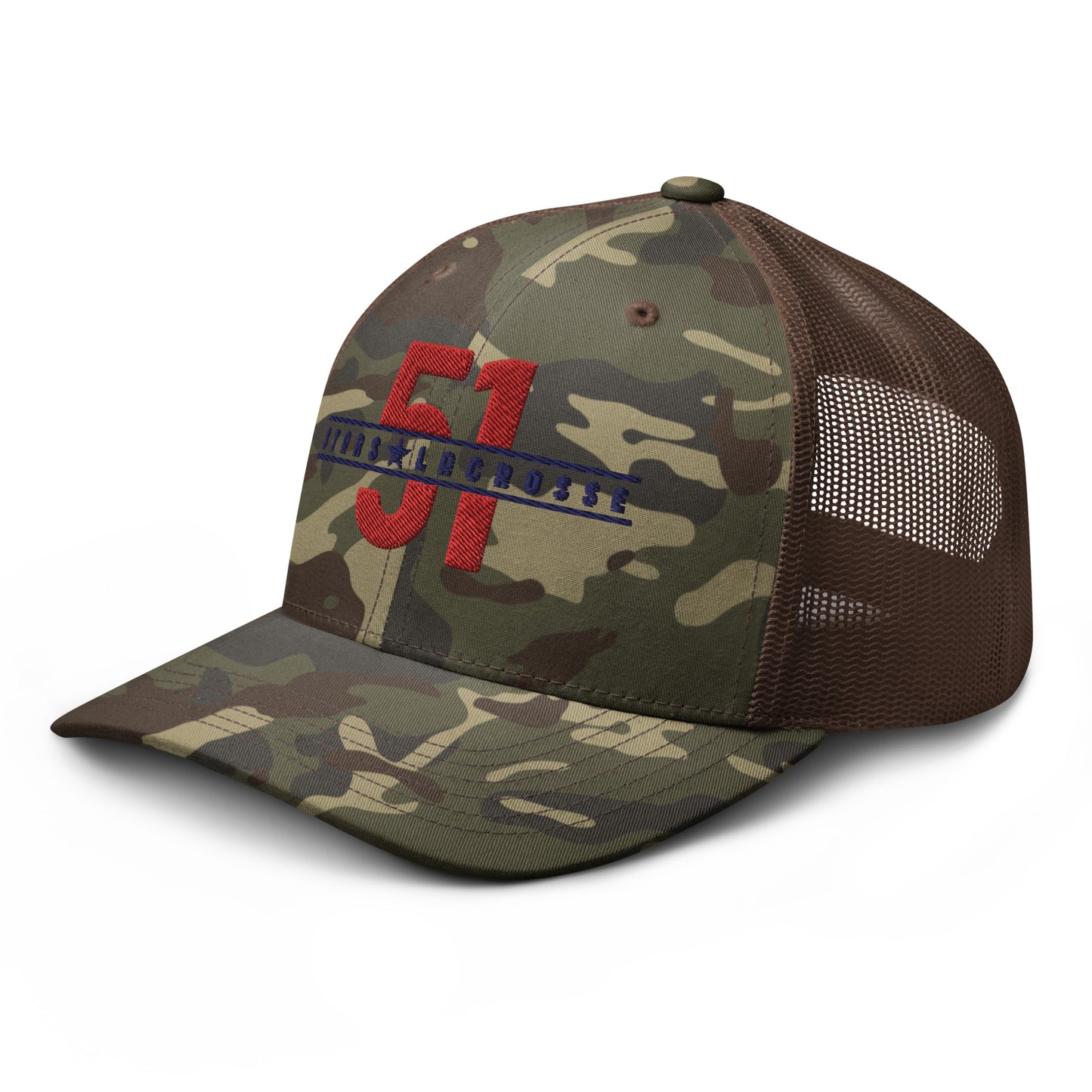 51 Stars Lacrosse Camo Hat