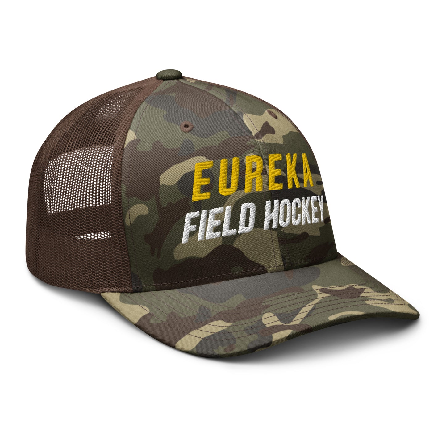 Eureka Field Hockey Camouflage Trucker Hat