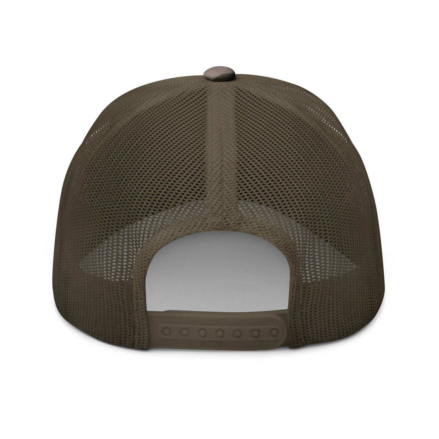 The Sage School Otto Cap Camouflage Trucker Hat