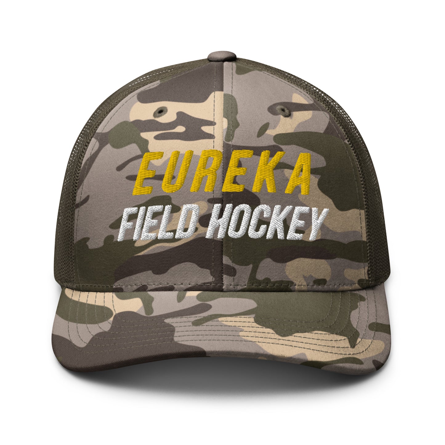 Eureka Field Hockey Camouflage Trucker Hat