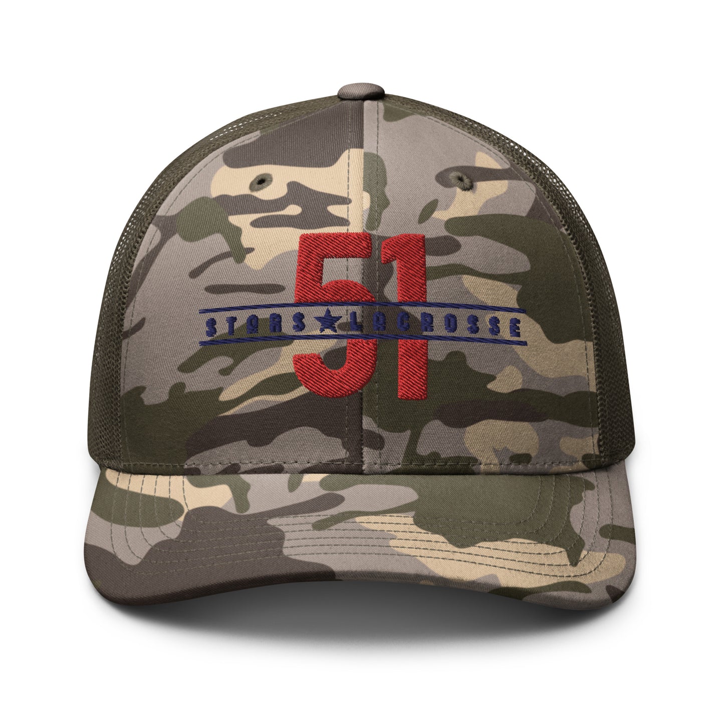 51 Stars Lacrosse Camo Hat