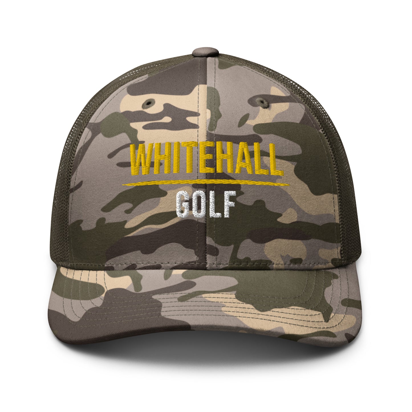 Whitehall Golf Camo Trucker Hat