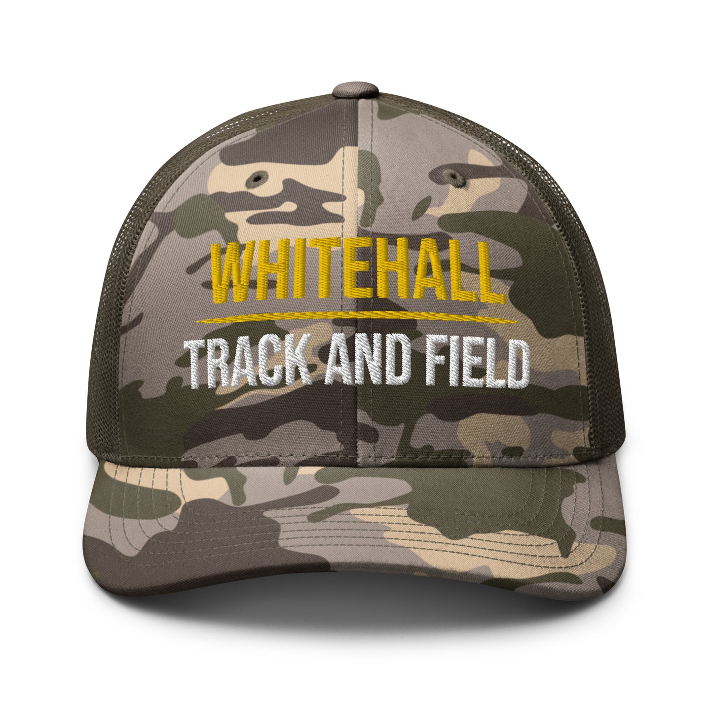 Whitehall Track Camo Trucker Hat