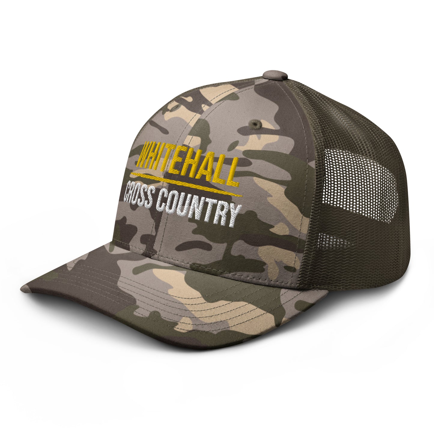 Whitehall Cross Country Camo Trucker Hat
