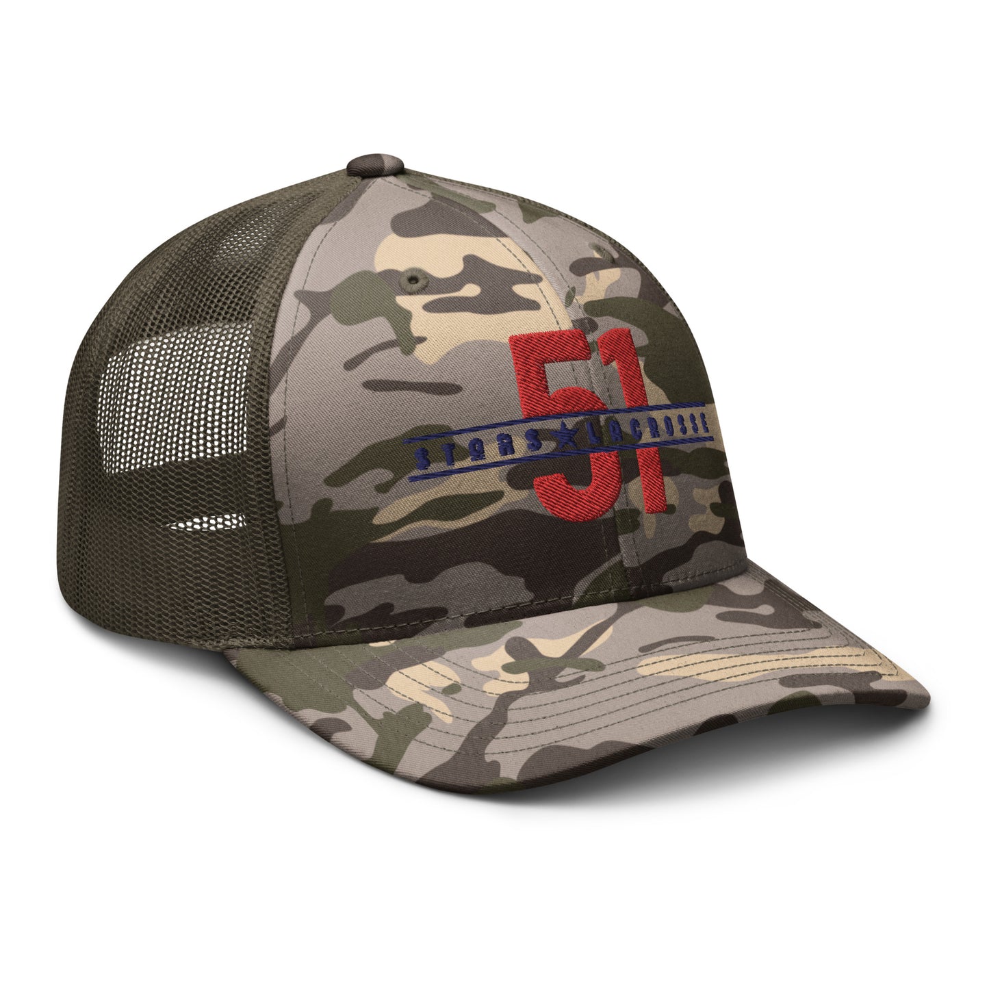 51 Stars Lacrosse Camo Hat