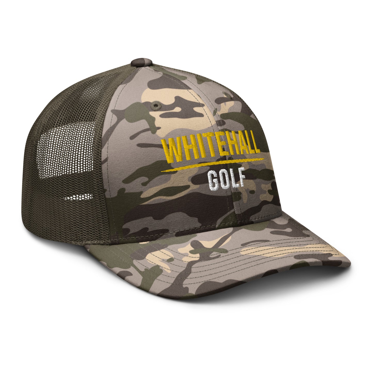 Whitehall Golf Camo Trucker Hat