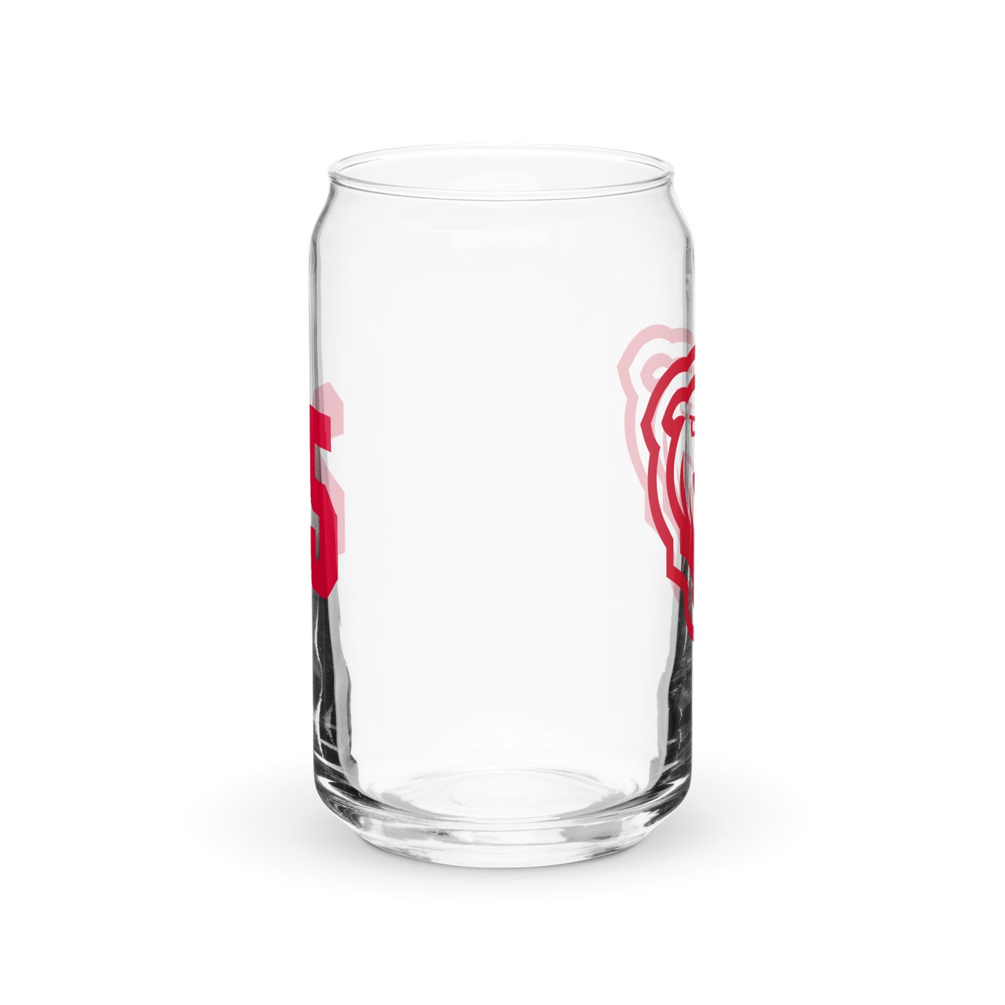 Personalizable Bartlett HS Lacrosse Can-Shaped Glass