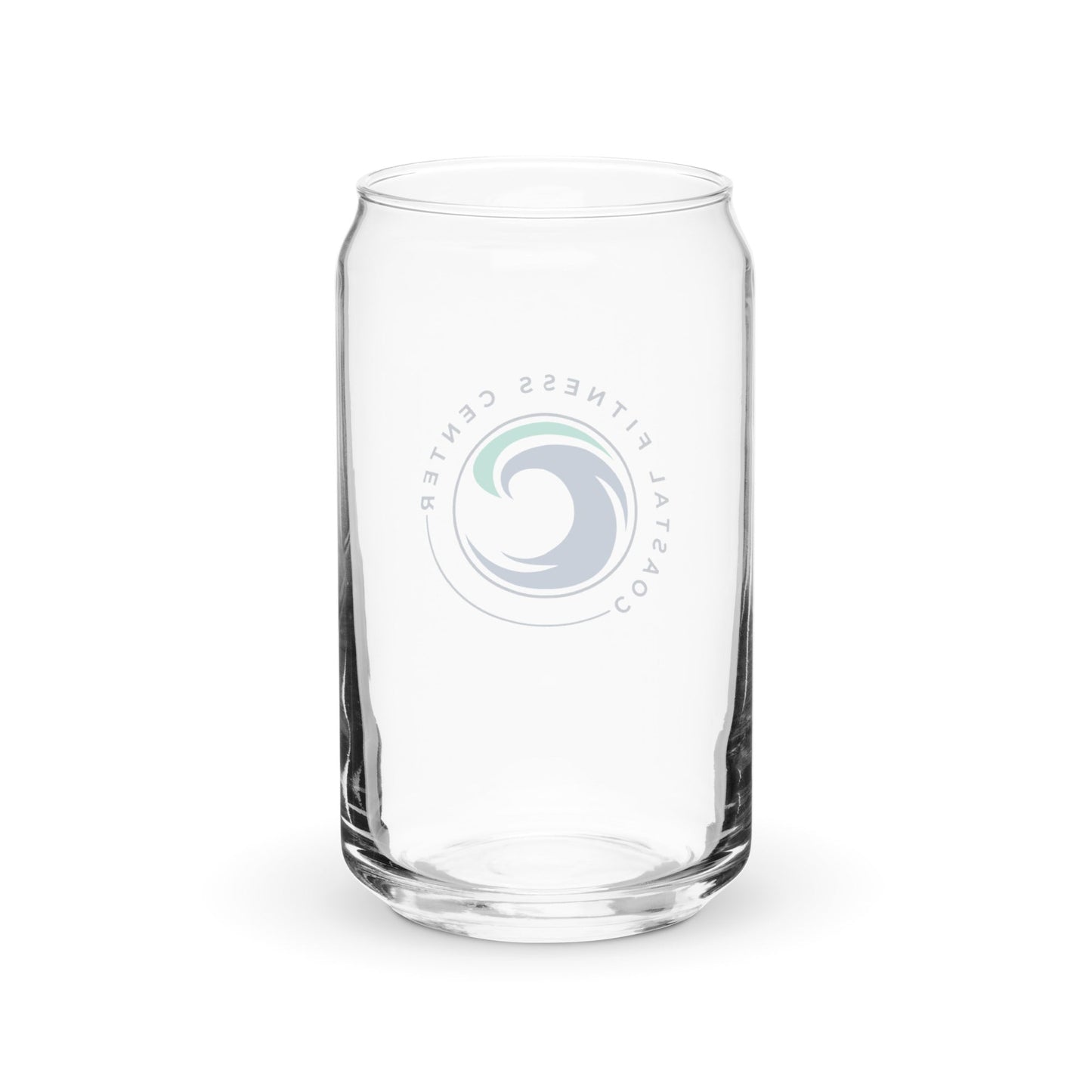 Can-Shaped Glass W/ Lid & Straw (16 oz)