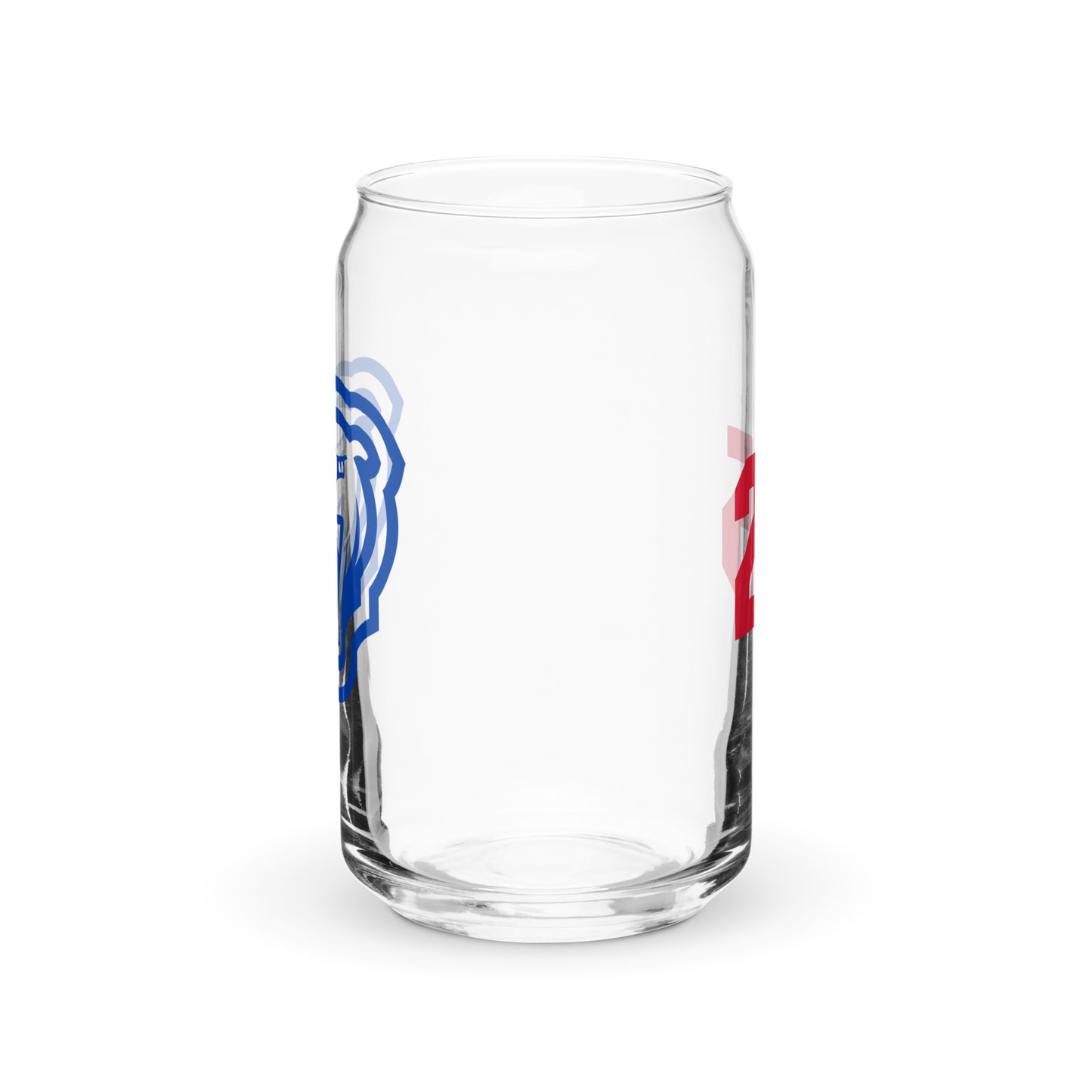 Personalizable - Bartlett HS Lacrosse Can-Shaped Glass