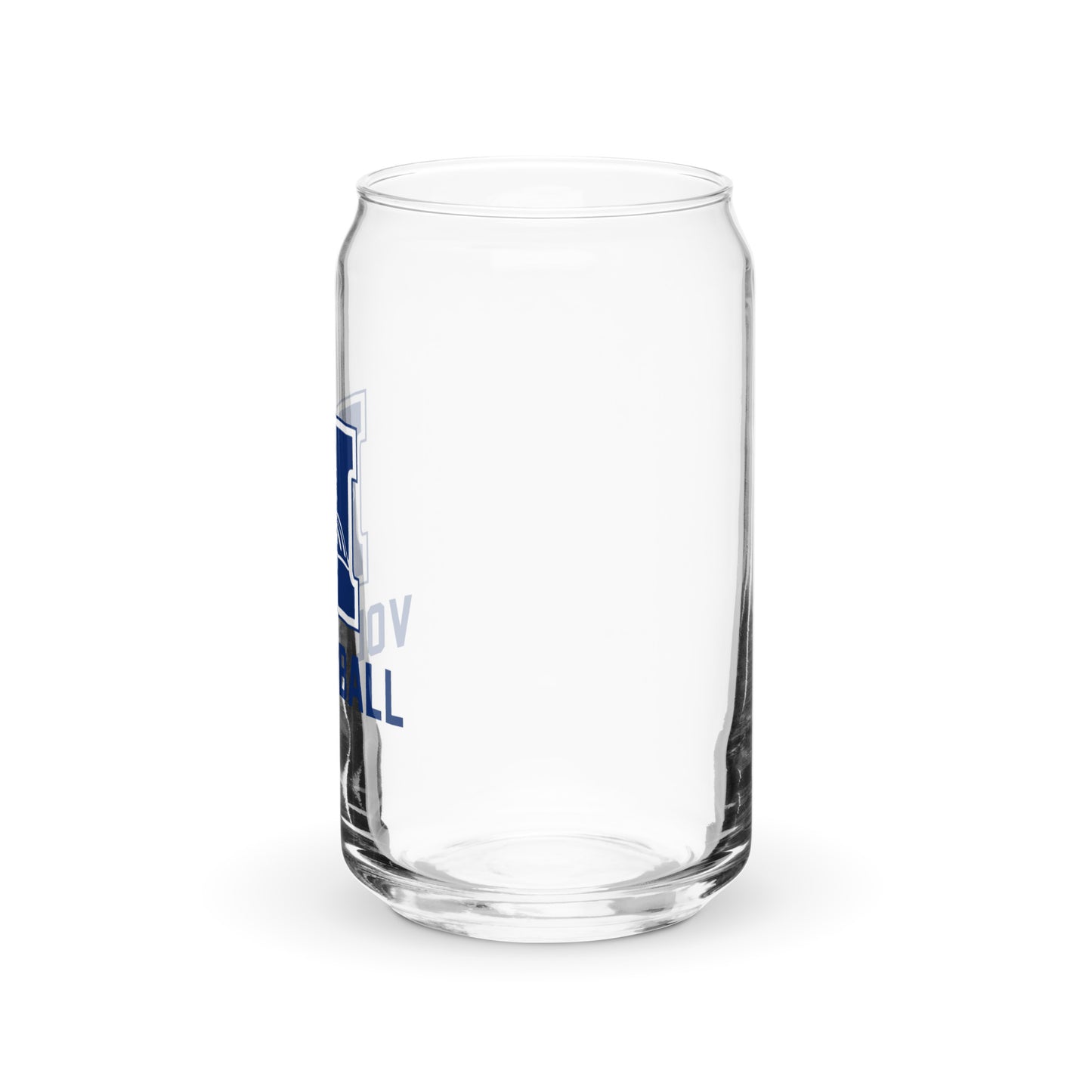 Maclay Can-Shaped Glass w/ Lid & Straw (16 oz)