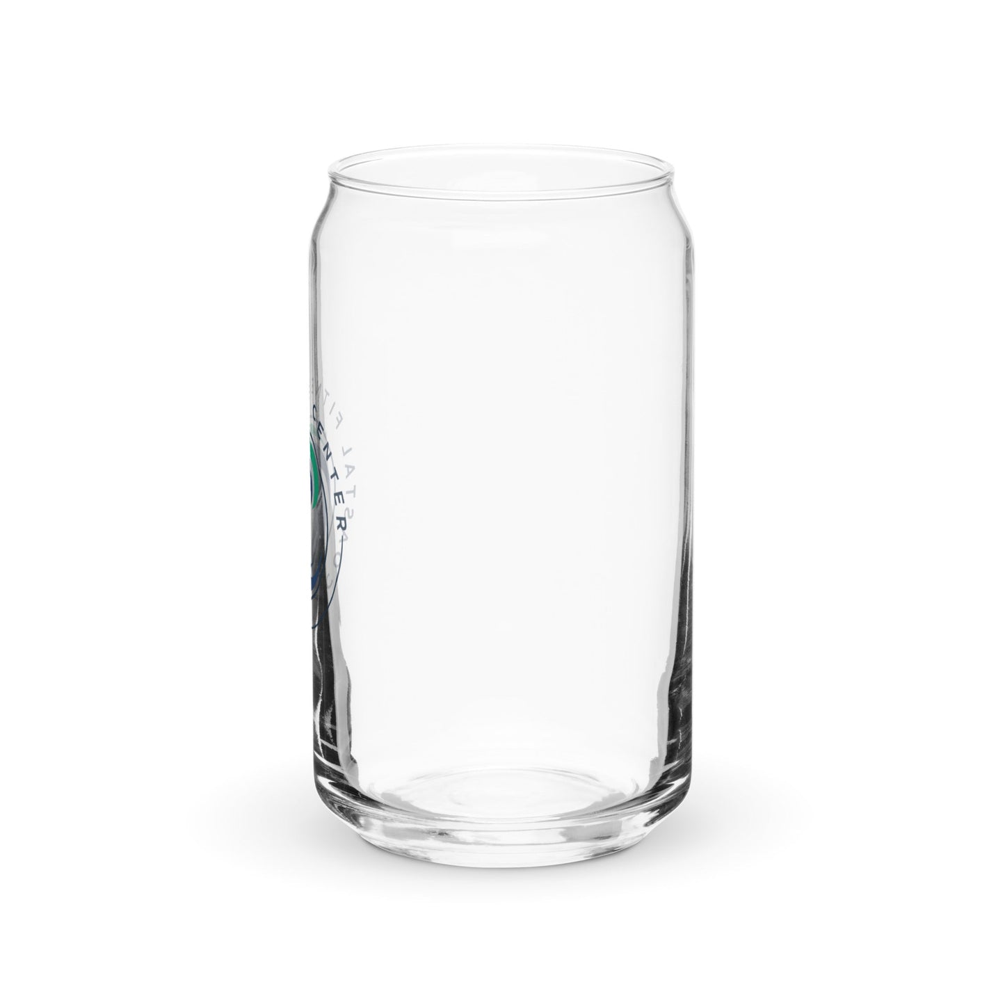 Can-Shaped Glass W/ Lid & Straw (16 oz)