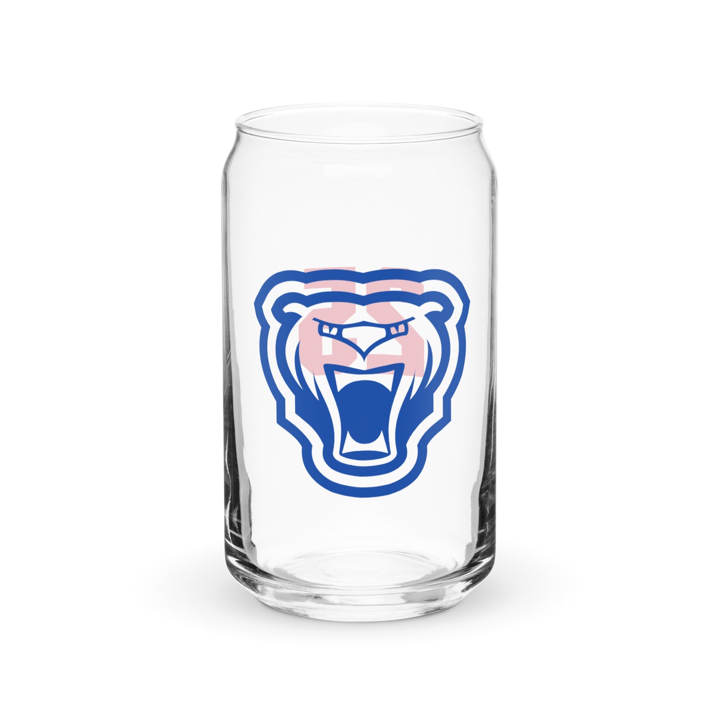 Personalizable - Bartlett HS Lacrosse Can-Shaped Glass