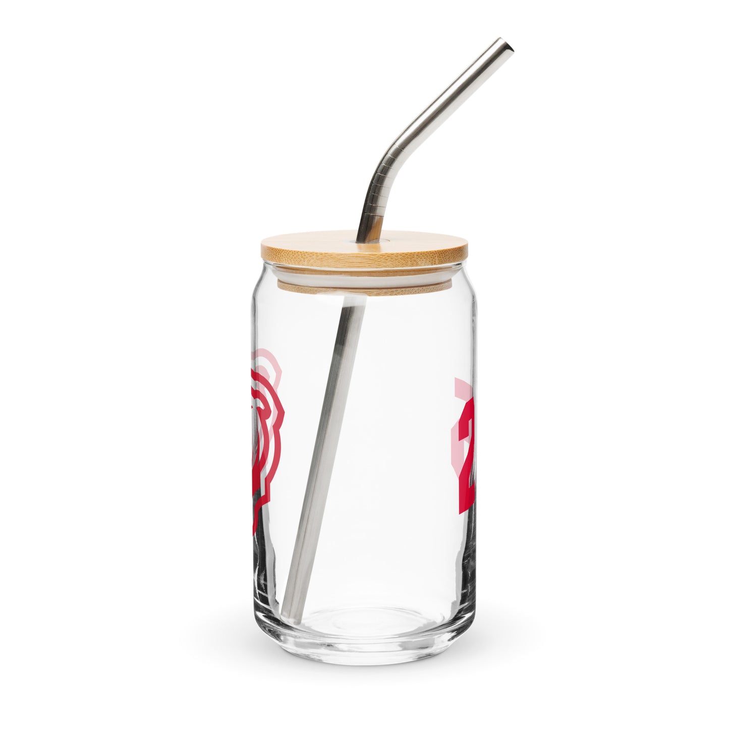 Personalizable Bartlett HS Lacrosse Can-Shaped Glass