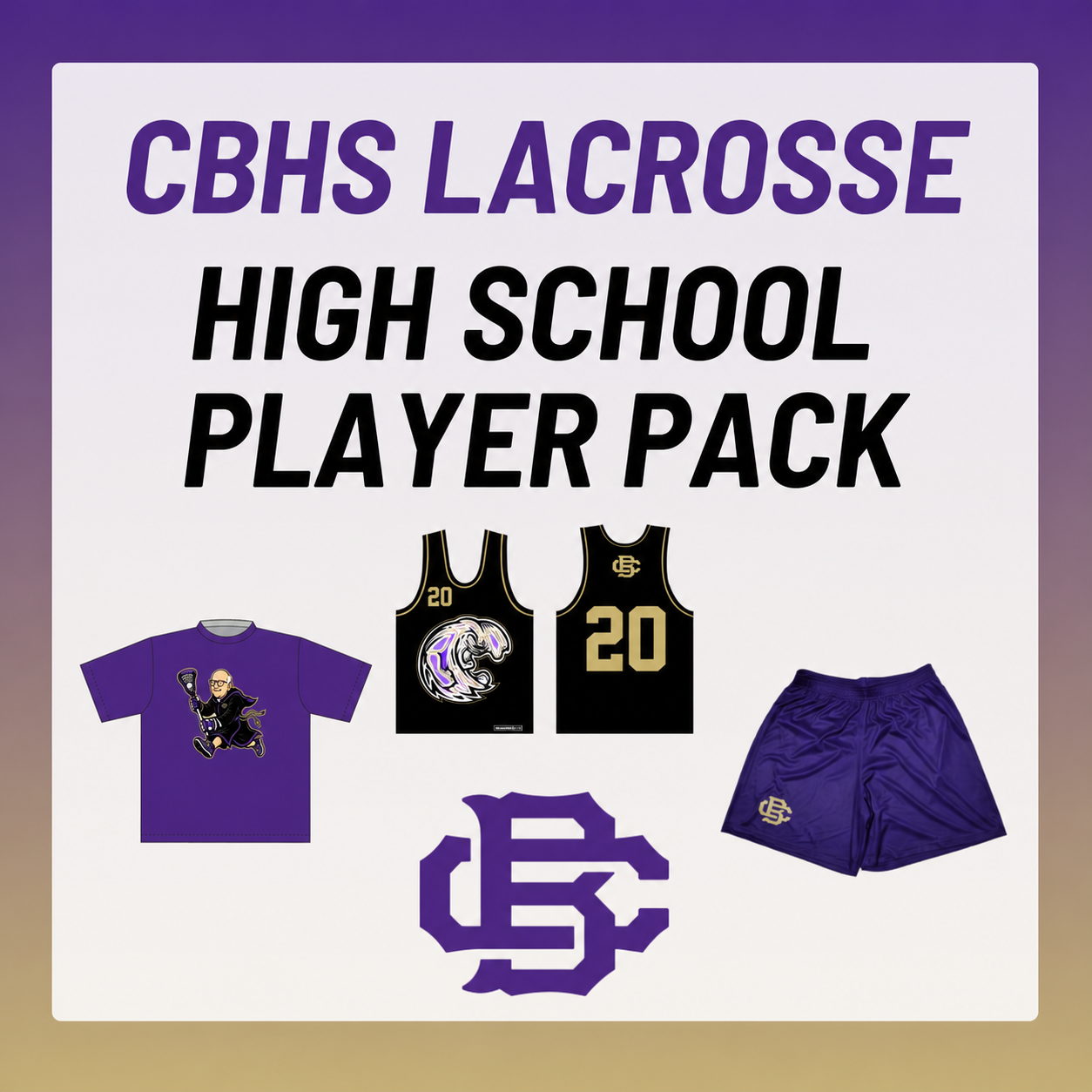 CBHS Lacrosse high school player pack