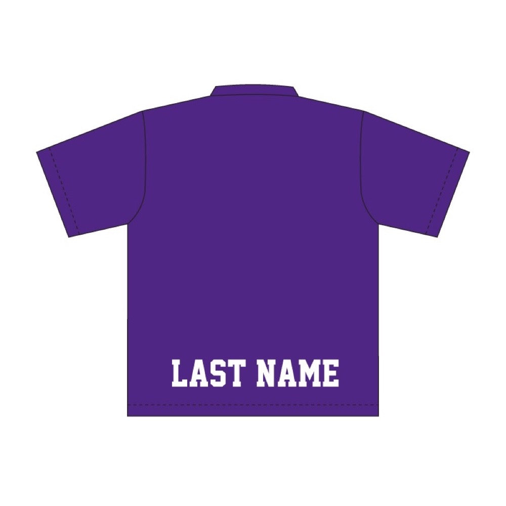 CBHS purple shooting shirt back