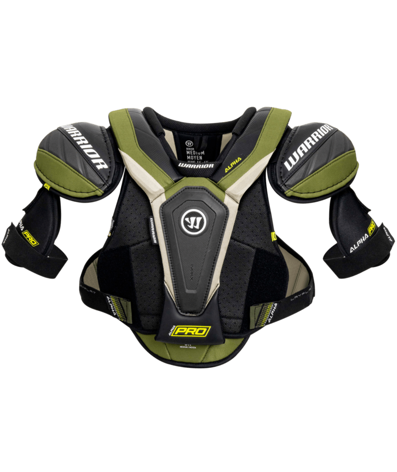 Alpha Pro (Jr) Shoulder Pad - ALPSPJR4 BK L