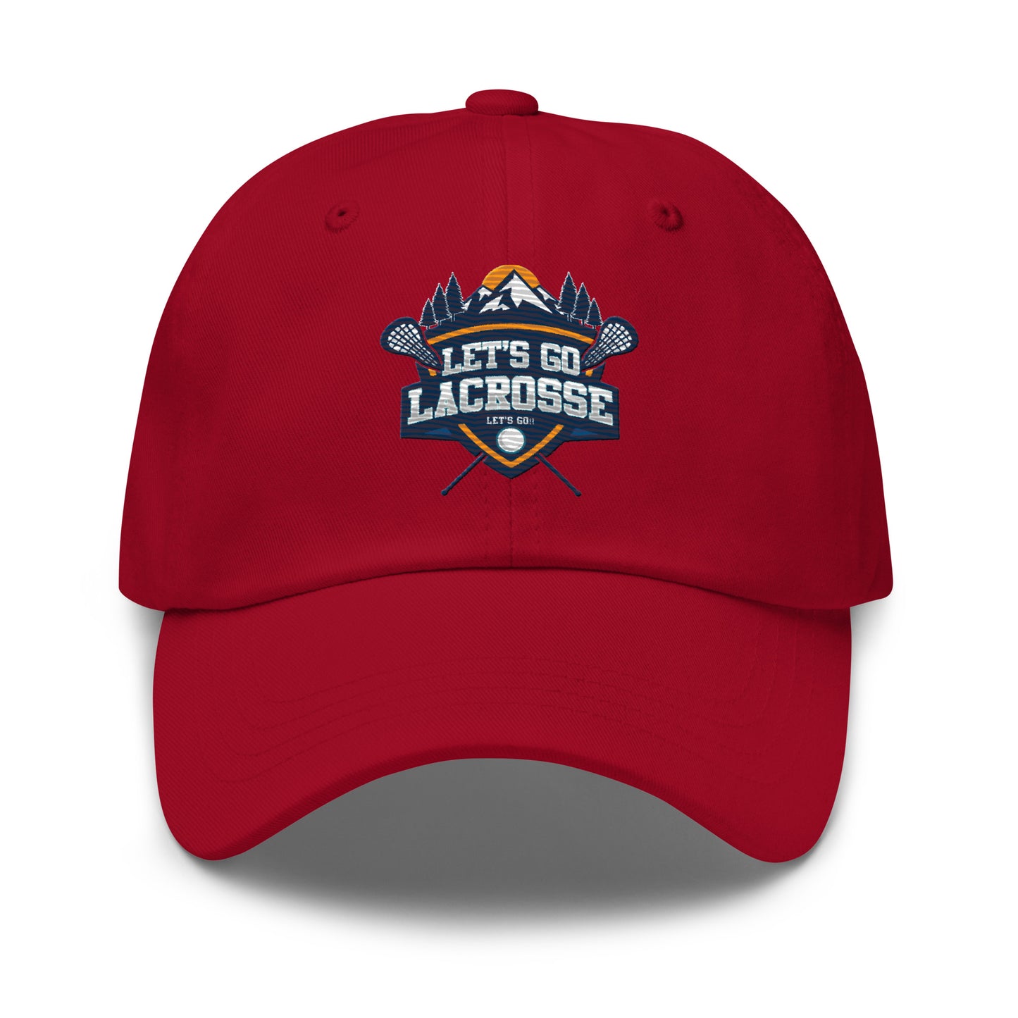The Let's Go Lacrosse Yupoong Classic Dad Hat