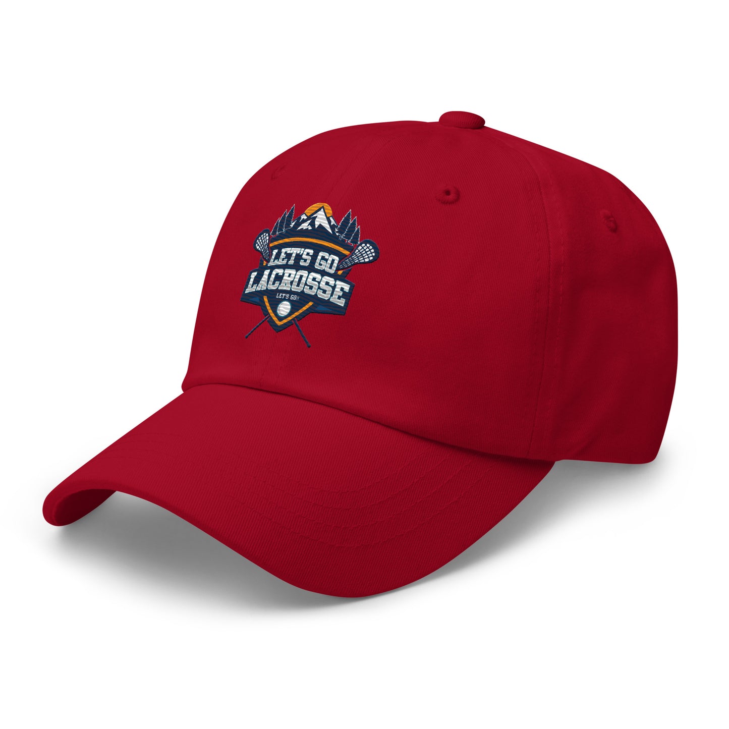 The Let's Go Lacrosse Yupoong Classic Dad Hat