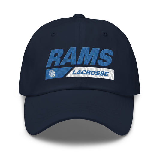 OS Rams Boys Lacrosse Yupoong Classic Dad Hat