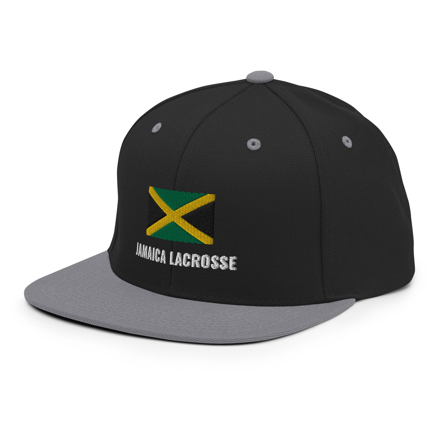 Jamaica Lacrosse Snapback Hat