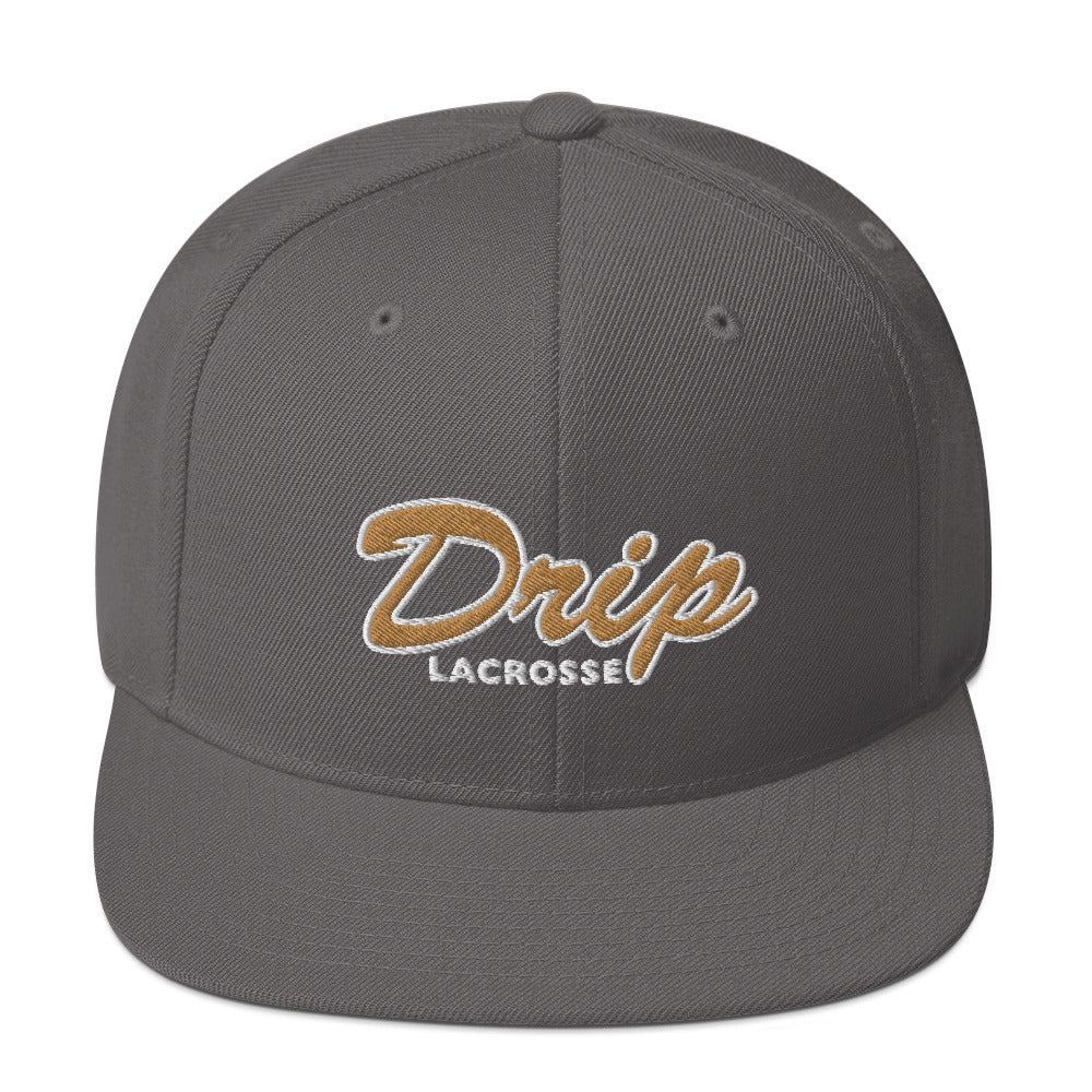 Drip Lacrosse Snapback Hat