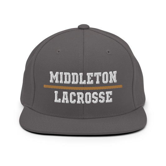 Middleton Vikings Lacrosse Snapback Hat