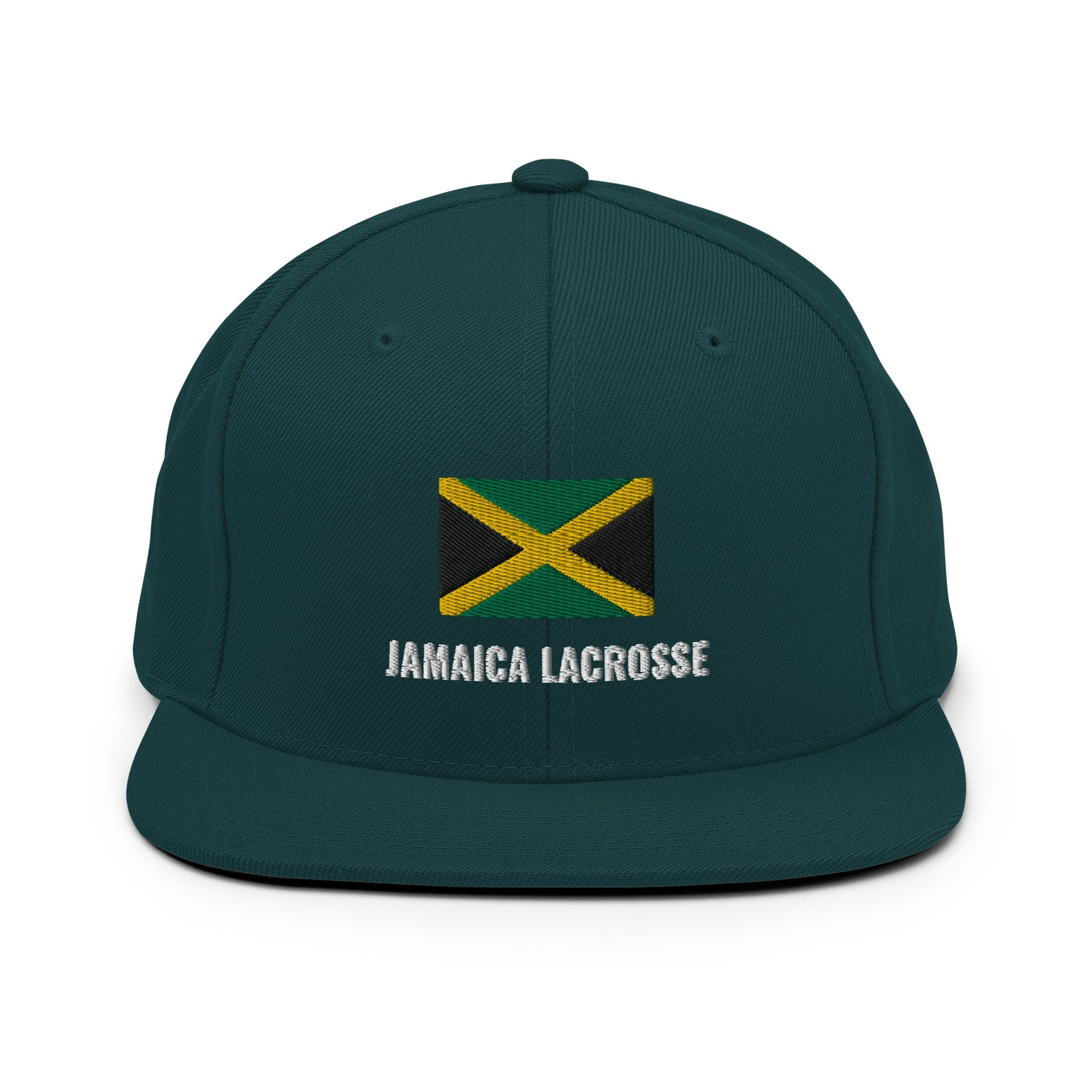 Jamaica Lacrosse Snapback Hat