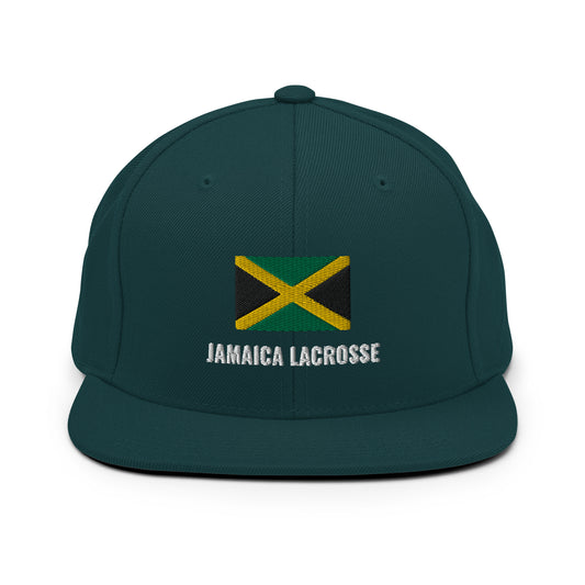 Jamaica Lacrosse Snapback Hat