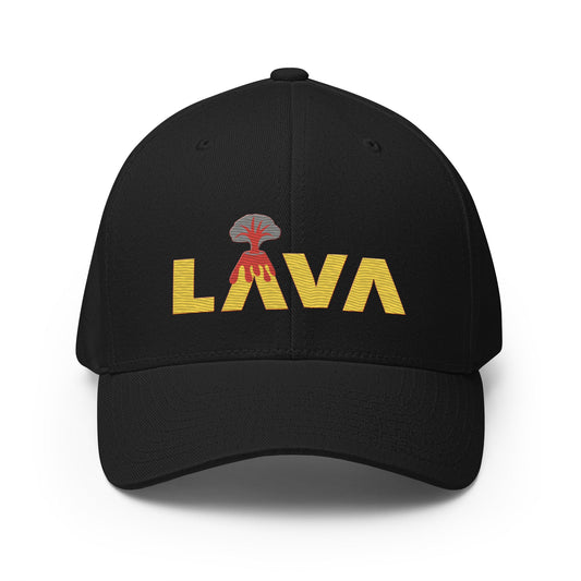 LAVA Flexfit Fitted Baseball Hat - Lava