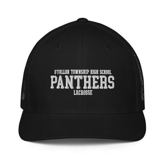 O'Fallon Township Panthers Lacrosse Closed-back Trucker Cap