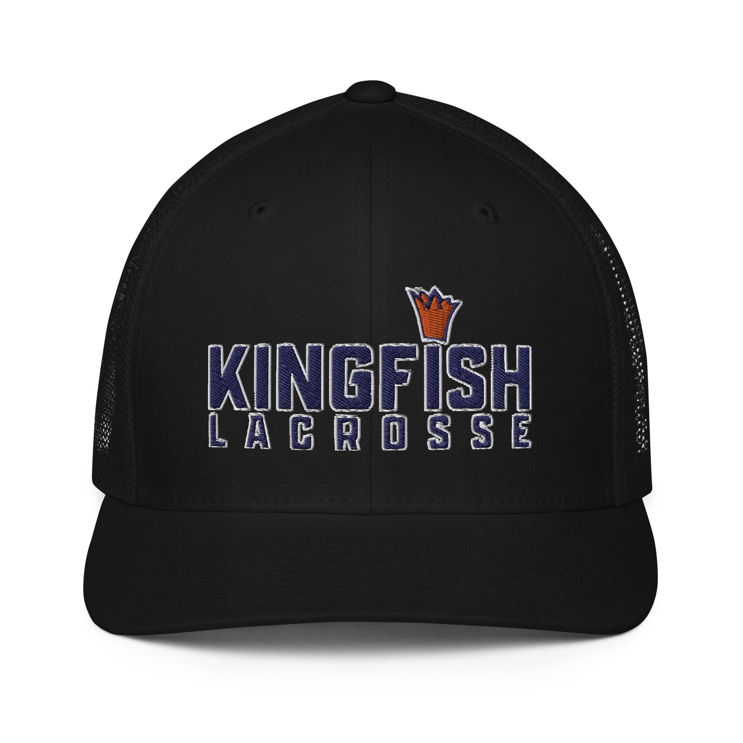 Kingfish Lacrosse Closed Back Trucker Cap