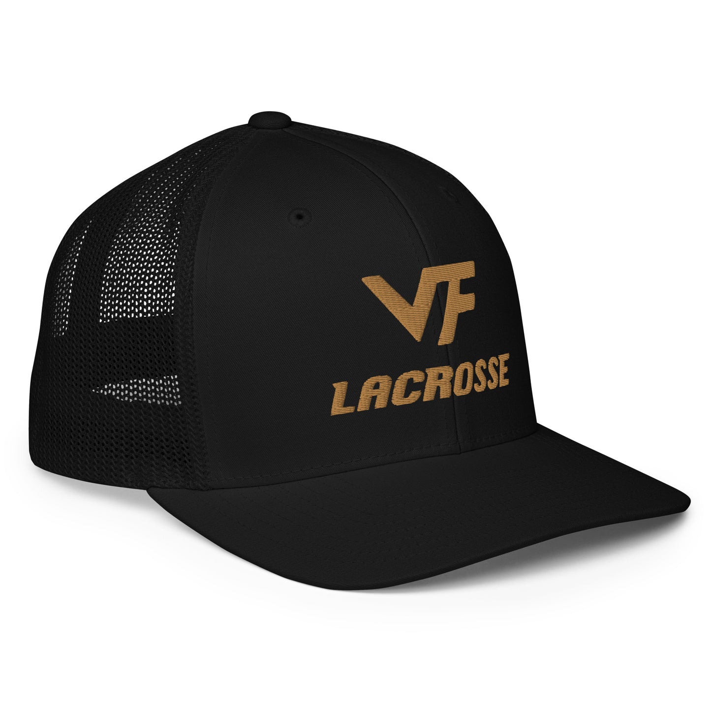 Vallivue Lacrosse Flexfit Closed Back Trucker Hat