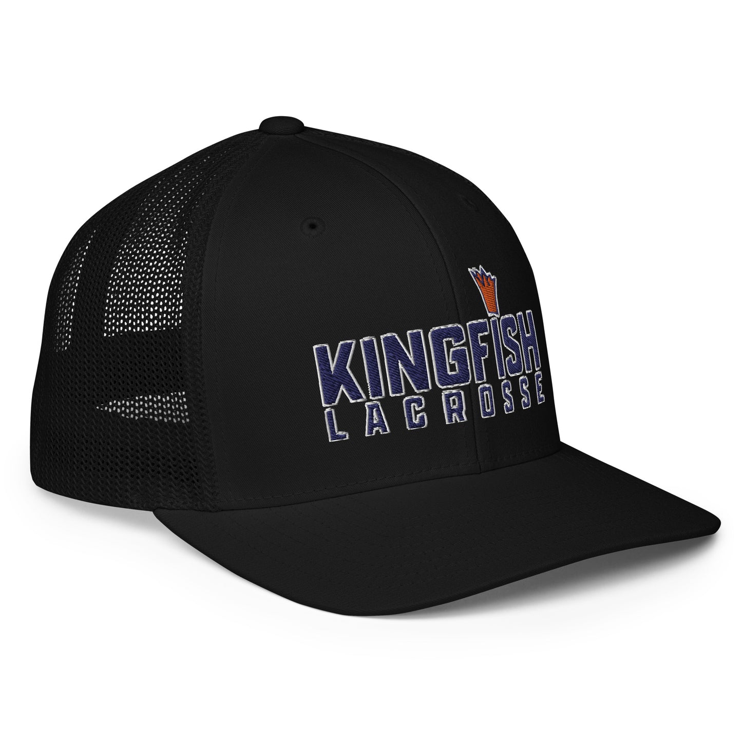 Kingfish Lacrosse Closed Back Trucker Cap