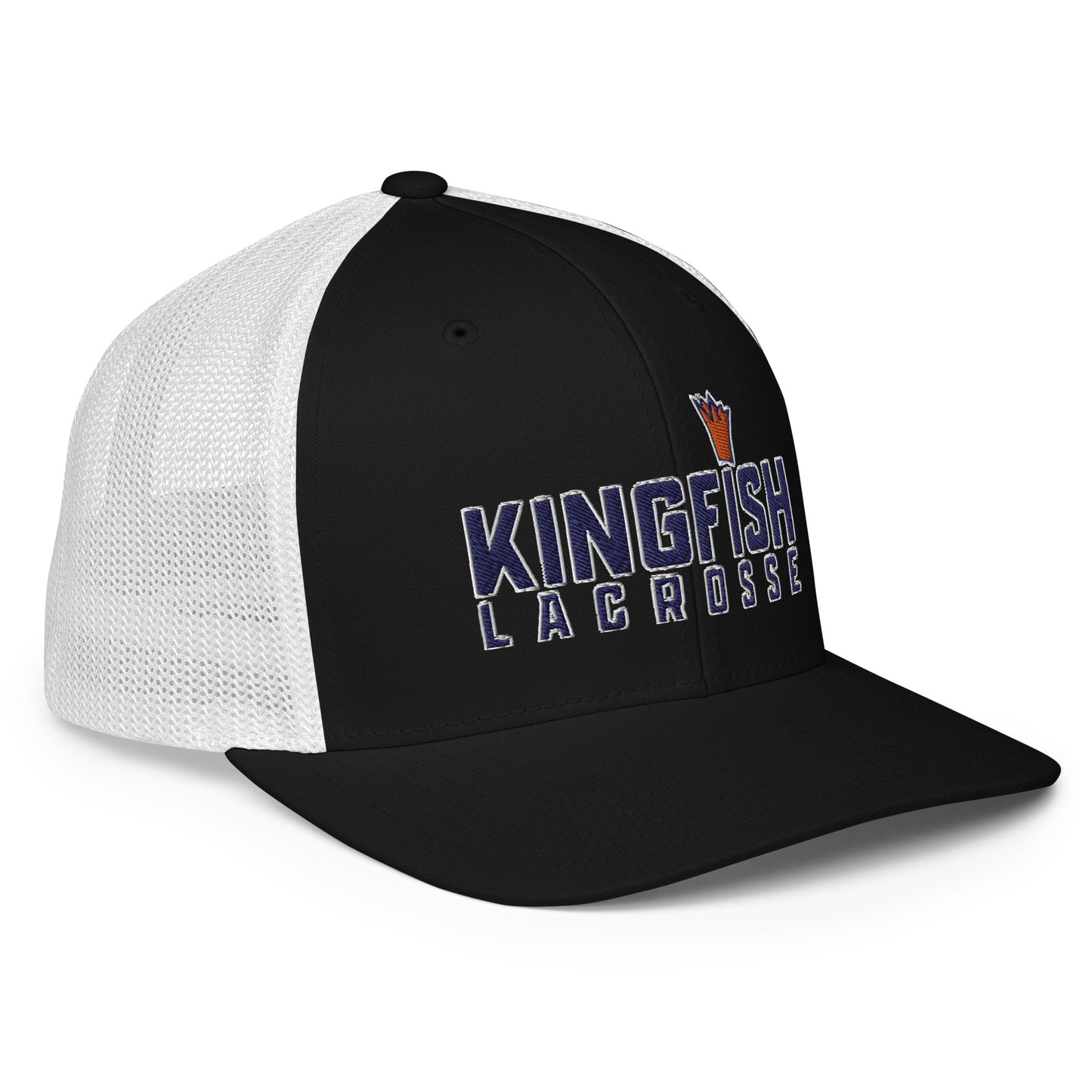 Kingfish Lacrosse Closed Back Trucker Cap
