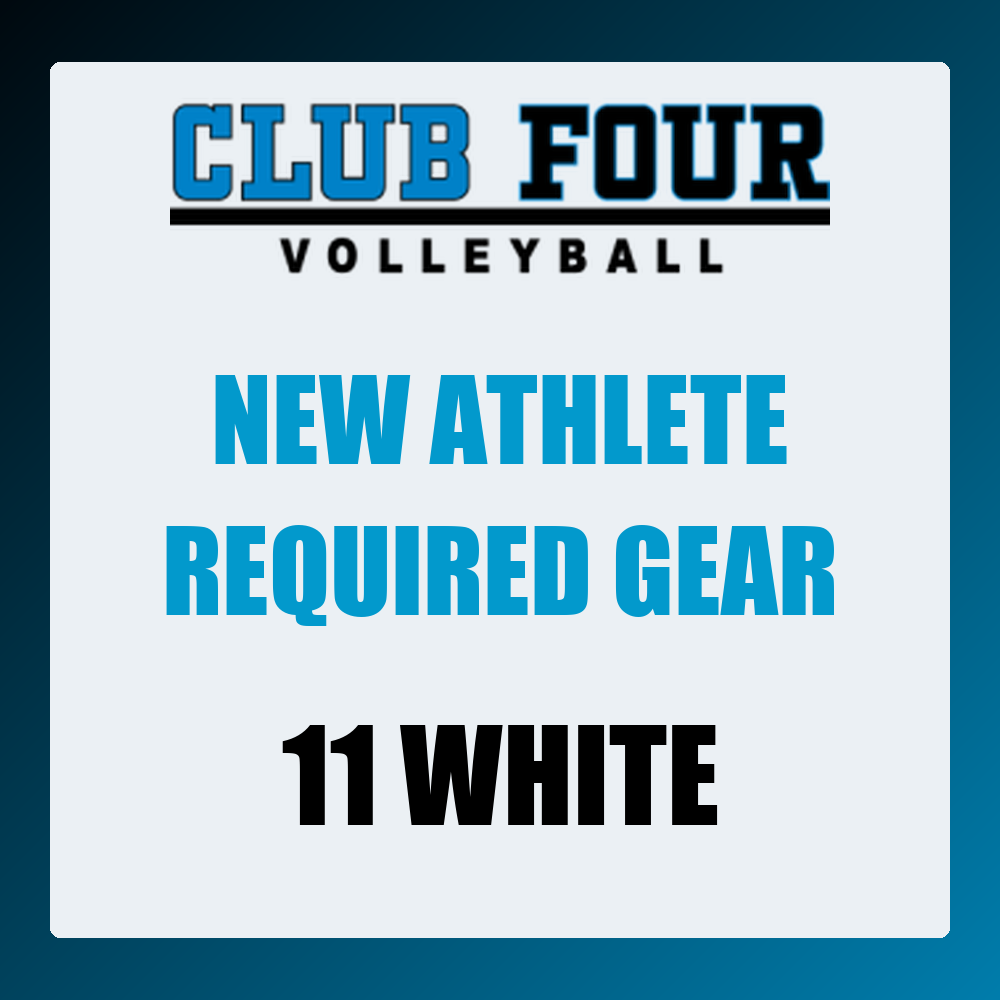 11 White New Athlete required gear package