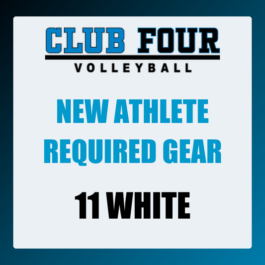 11 White New Athlete required gear package