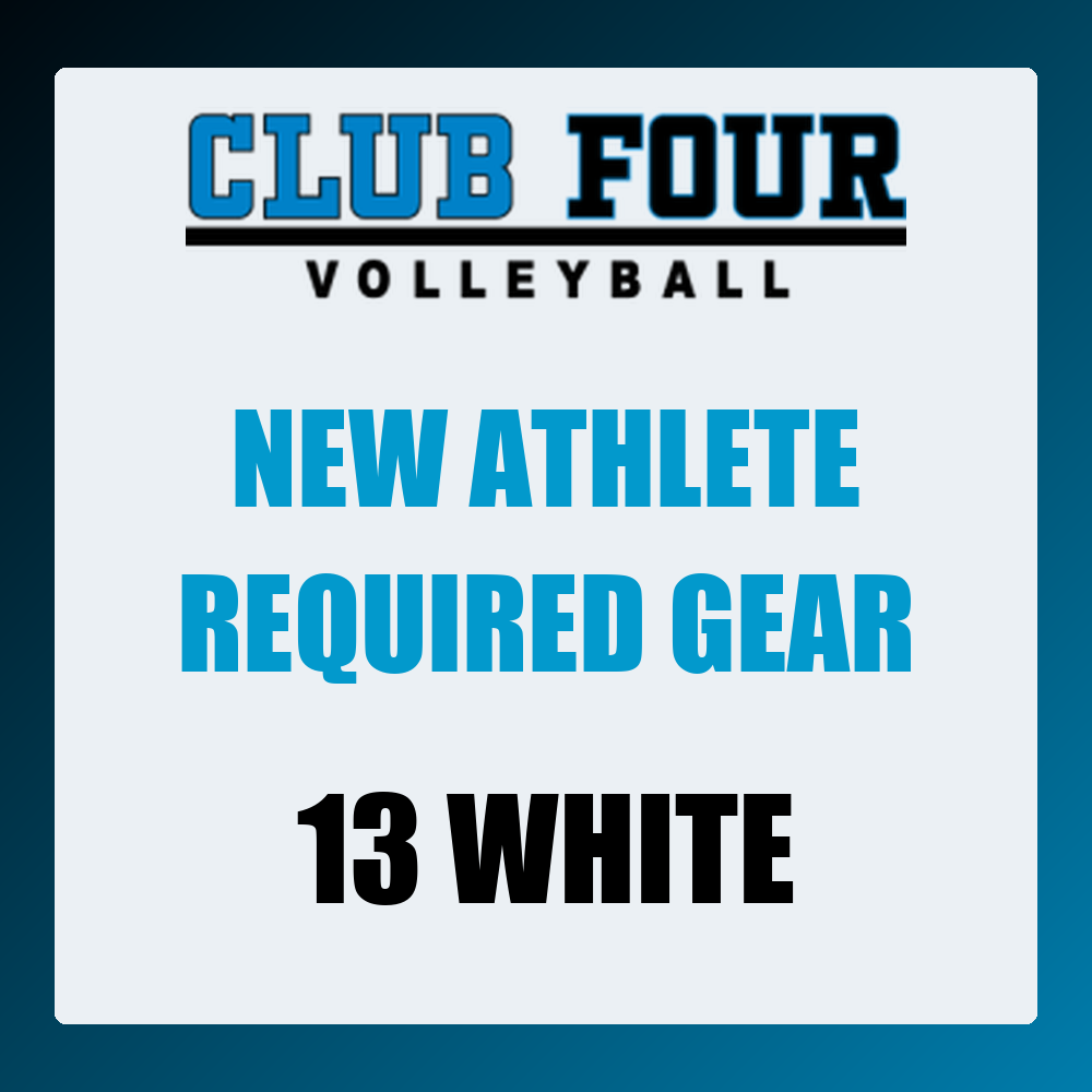 13 White New Athlete required gear package