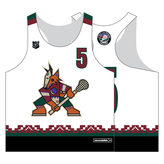 Coed Lacrosse Women's Racerback Reversible Pinnie - Coyotes