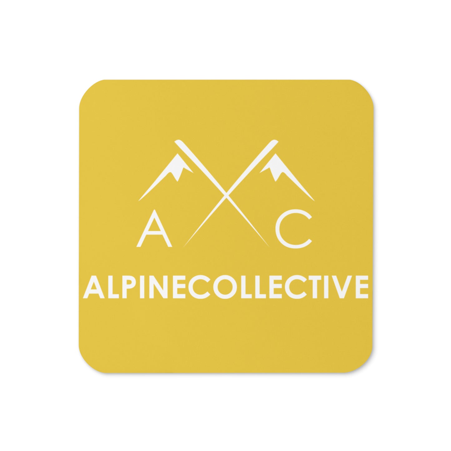 Alpine Collective Cork-back Coaster