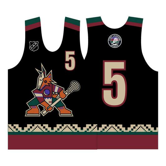 Coed Lacrosse Performance Pinnie - Coyotes