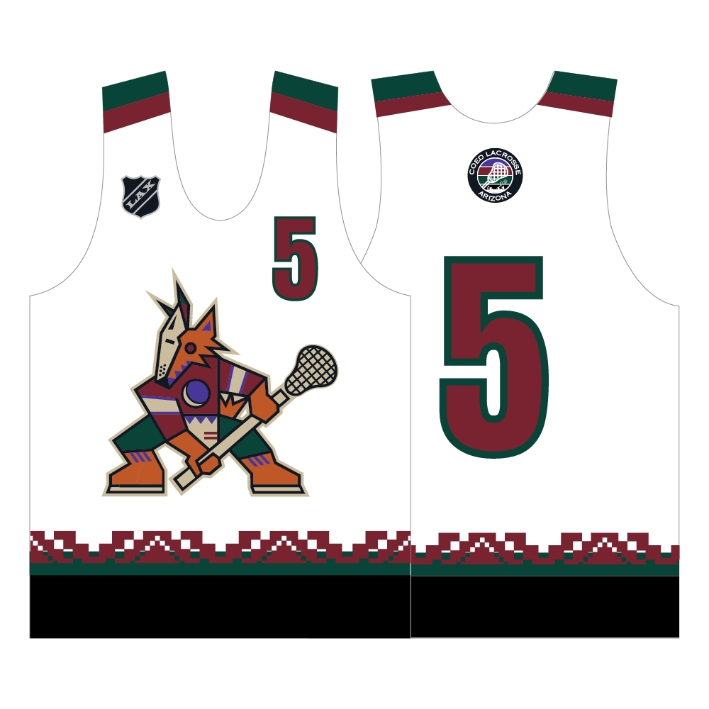 Coed Lacrosse Performance Pinnie - Coyotes