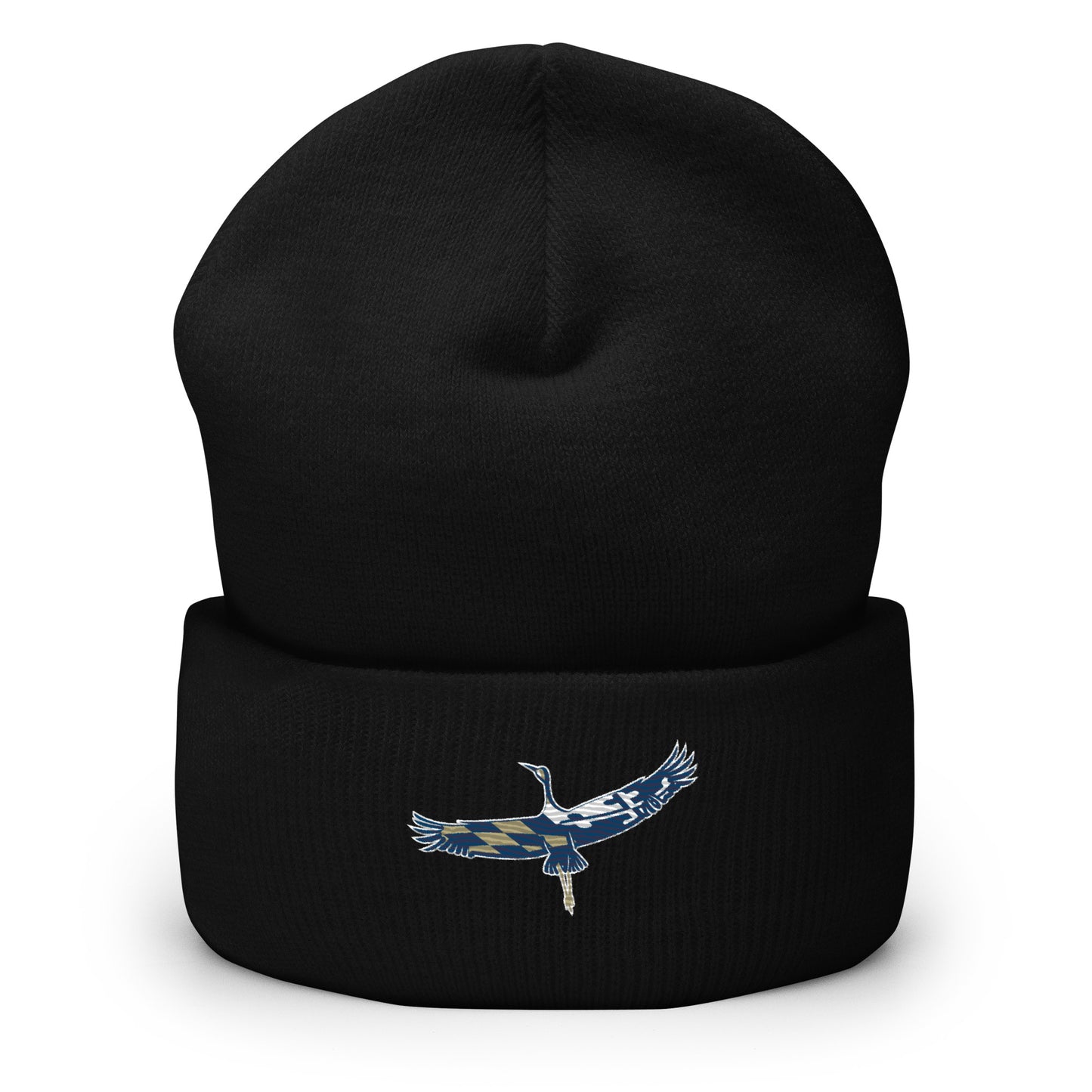 Blue Heron Lacrosse Cuffed Beanie