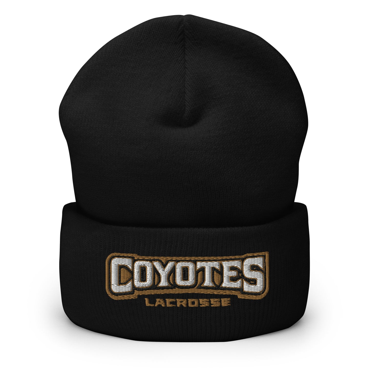 Coyotes Lacrosse Cuffed Beanie