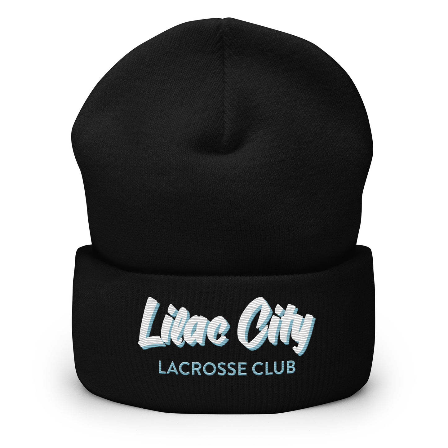 Lilac City Lacrosse Cuffed Beanie