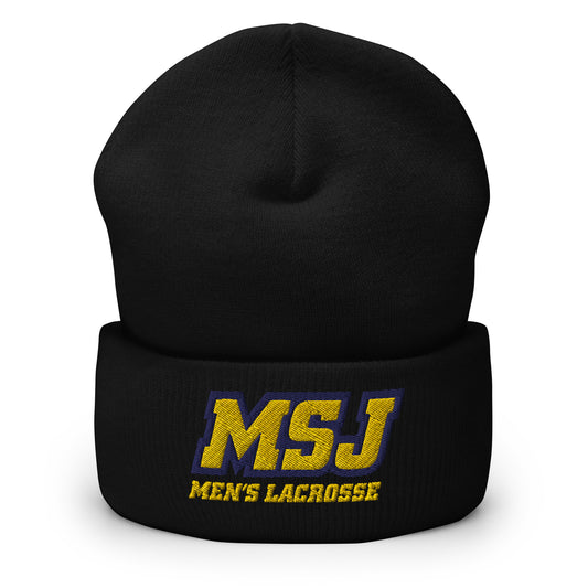 MSJ Lacrosse Cuffed Beanie