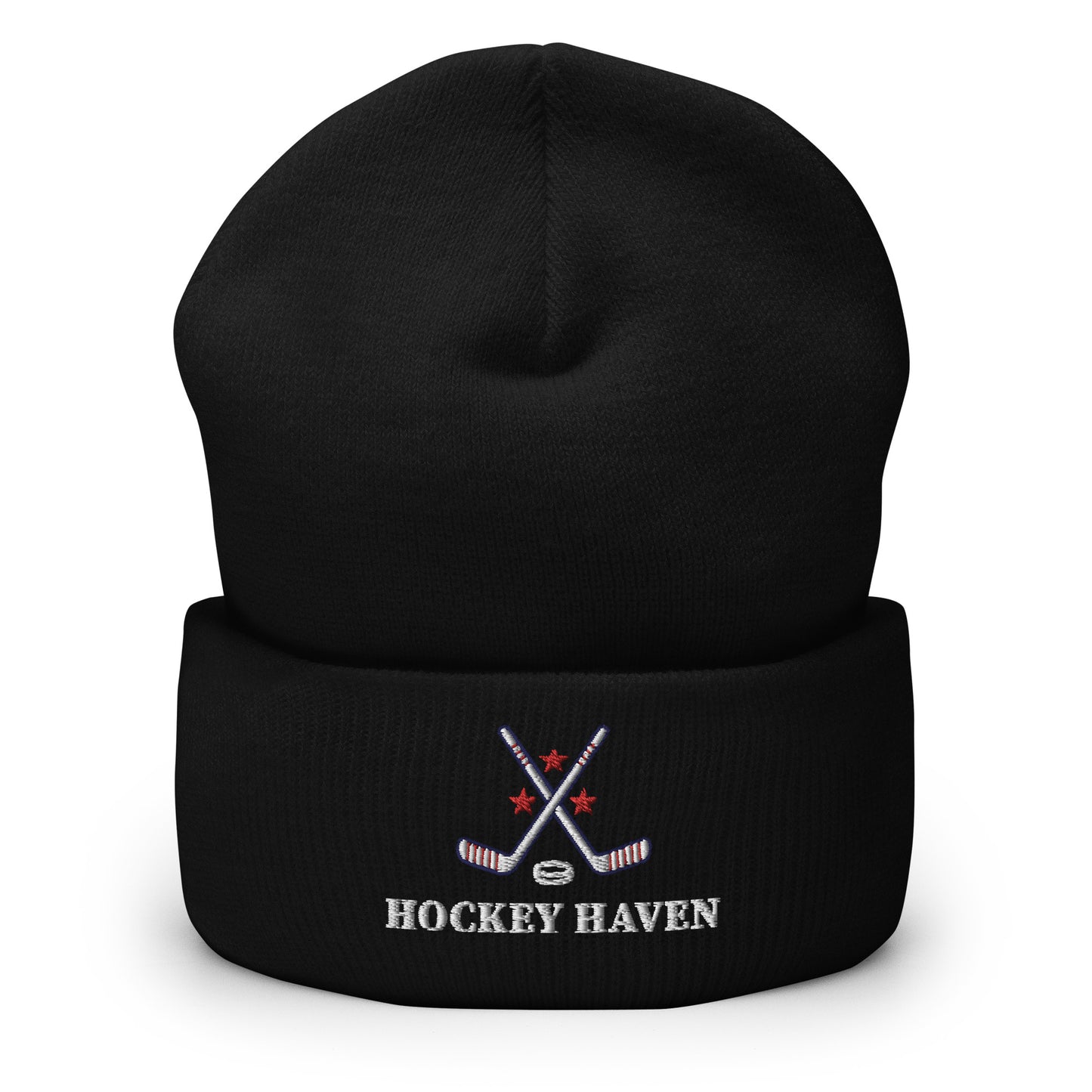 Hockey Haven Cuffed Beanie