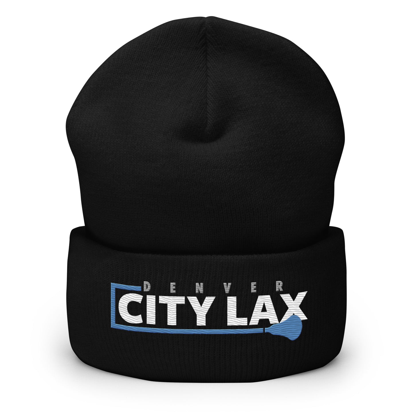 Denver City Lax Cuffed Beanie