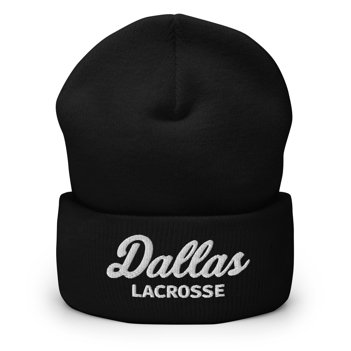 SMU Lacrosse Cuffed Beanie