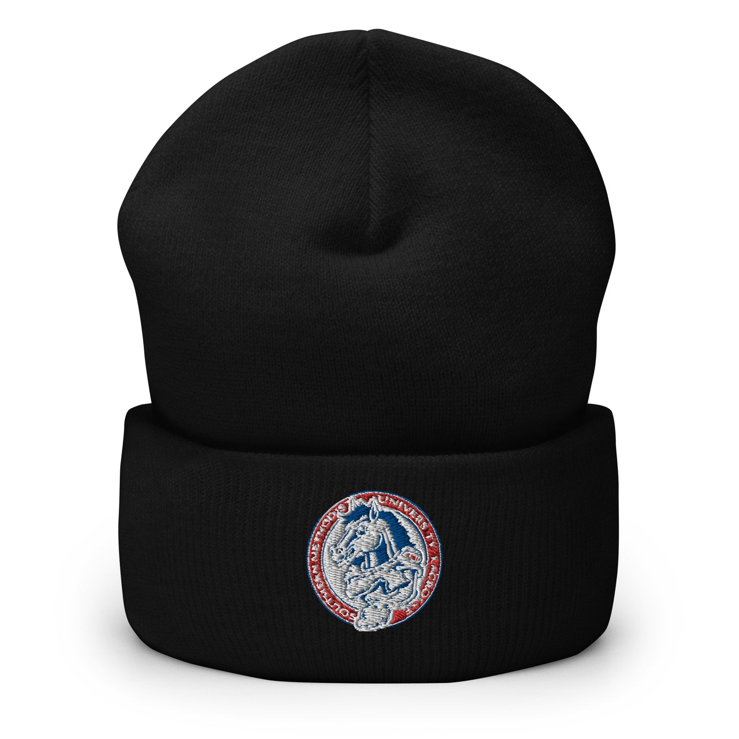 SMU Lacrosse Cuffed Beanie